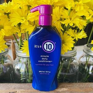 It’s a 10•Miracle Daily Conditioner•10 fl oz Pump Bottle•BRAND NEW~NEVER OPENED
